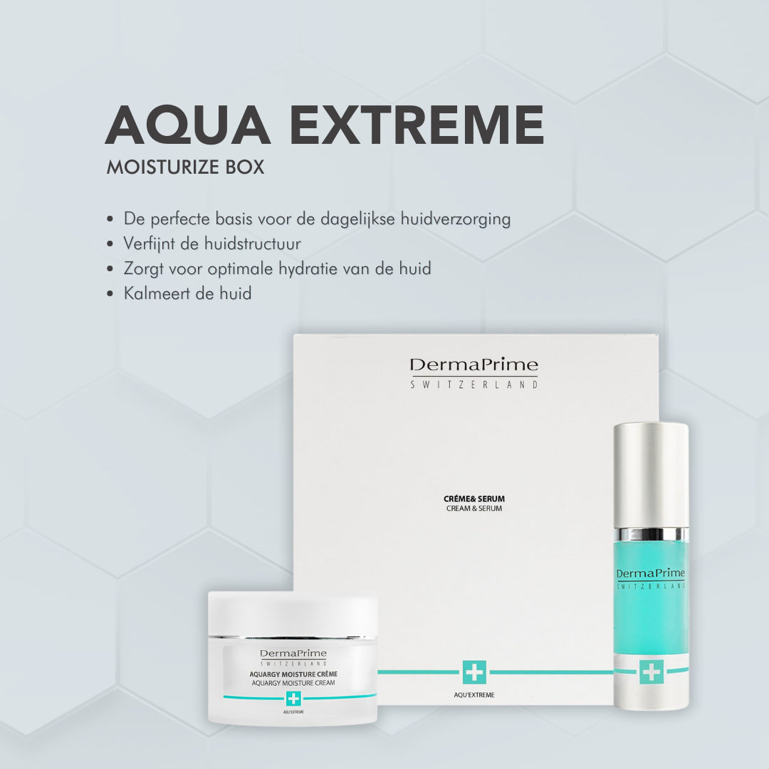 DermaPrime AQU'extreme box with moisture cream