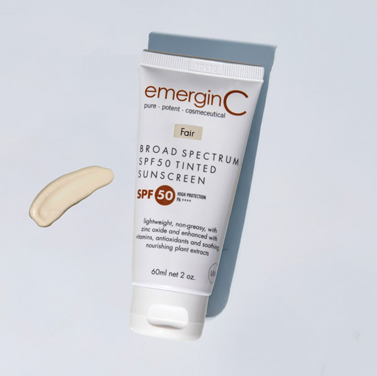 emerginC Broad Spectum Sun Protector SPF50 fair