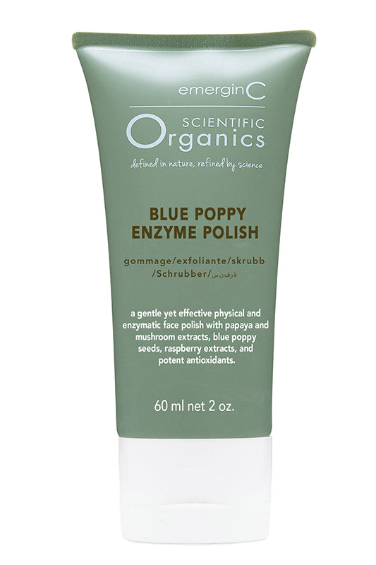 emerginC Scientific Organics Blue Poppy Enzyme Polish