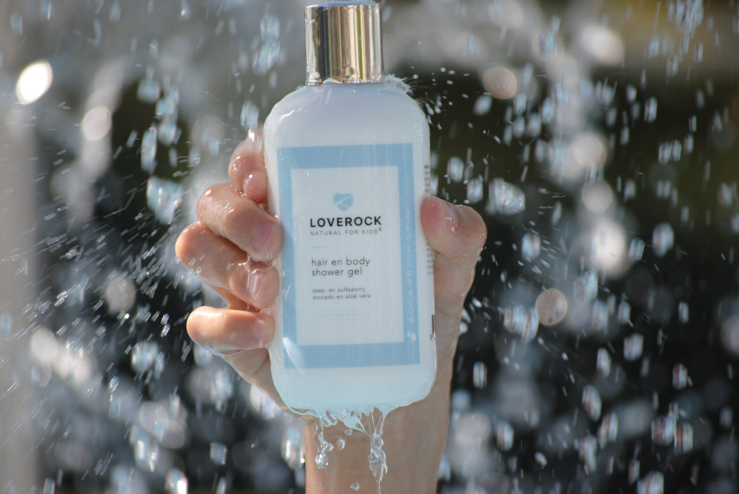 Loverock Rock Fresh Skin - Hair &amp; Body Shower Gel 